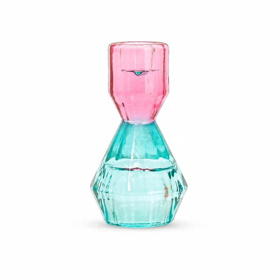 Ombre Glass candle holder