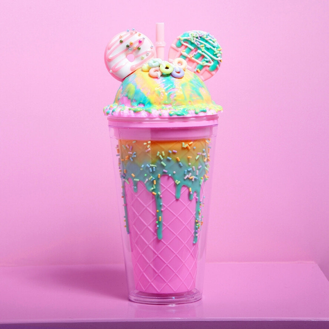 Sundae Tumbler - Birthday cake-Little Fish Co.