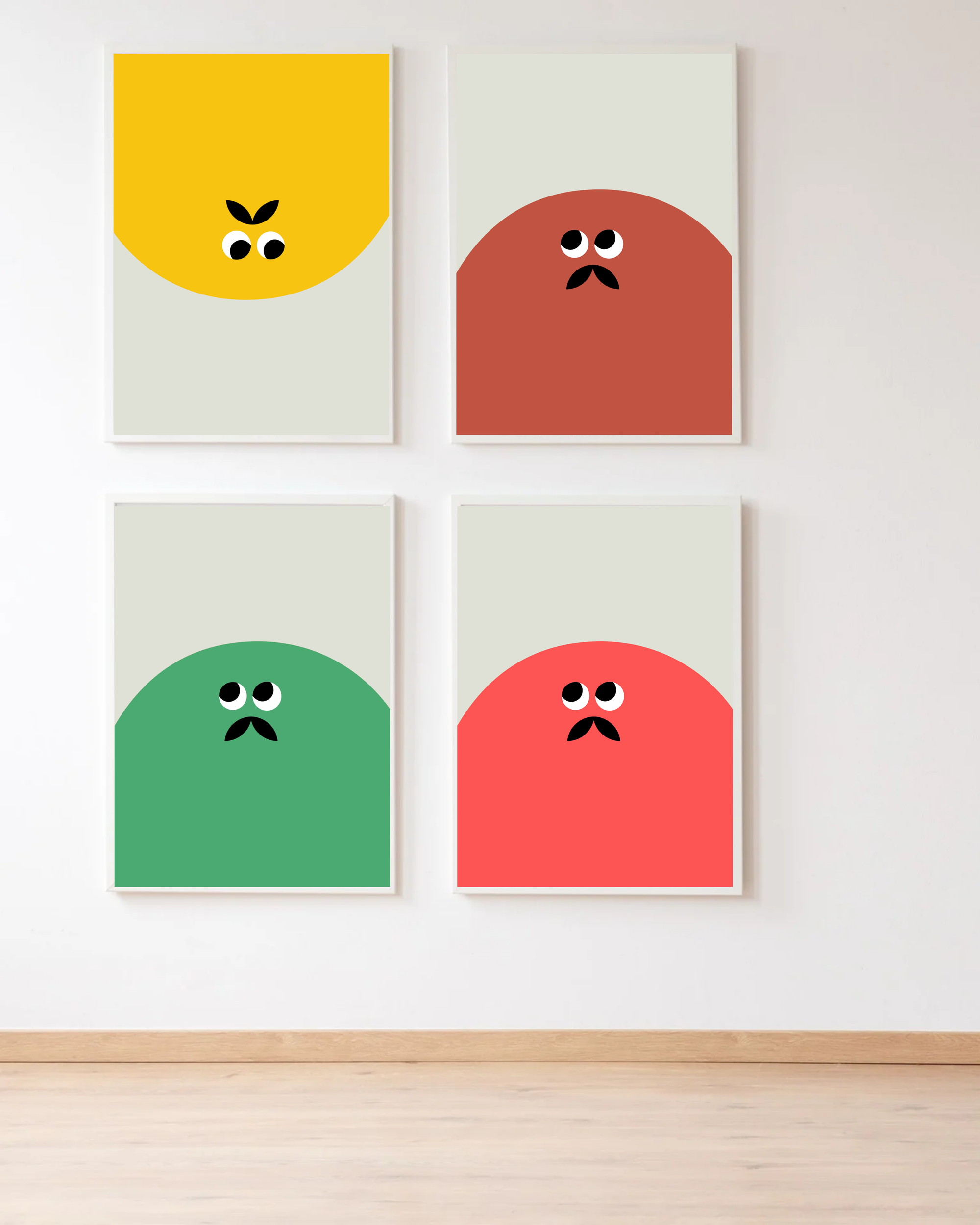 Monsieur - Art print - colors available-Art-Little Fish Co.