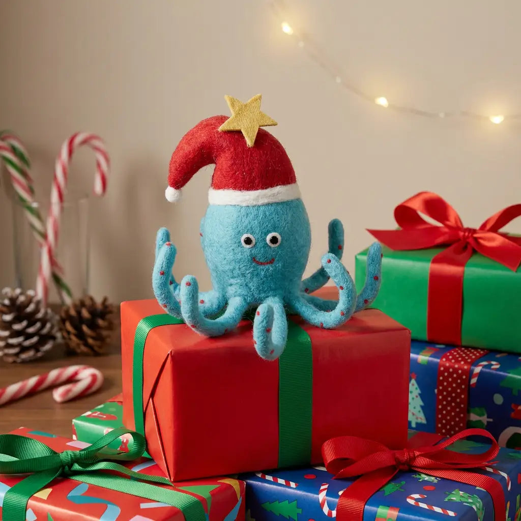 Handmade Octopus Star Tree Topper