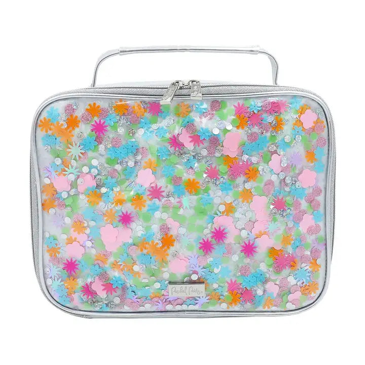 Flower shop confetti lunch bag