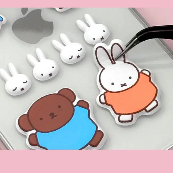 Miffy soft cushion sticker pack-Little Fish Co.