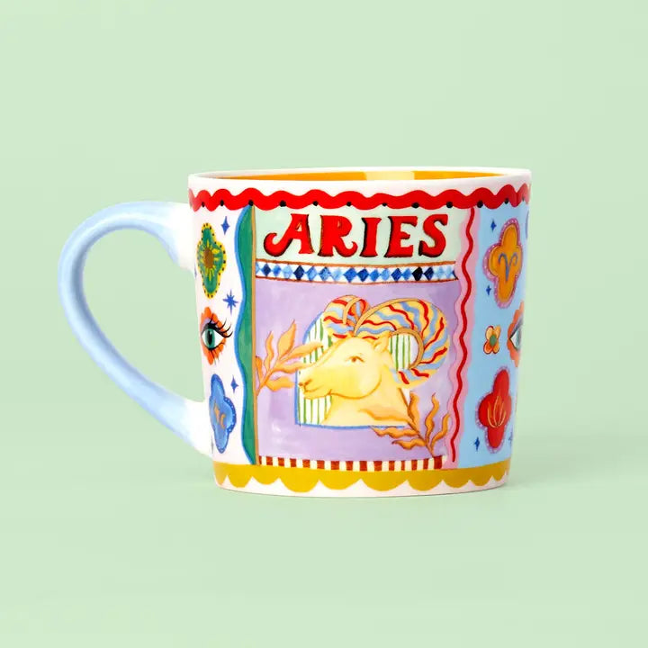 Aries Zodiac Mug-Little Fish Co.