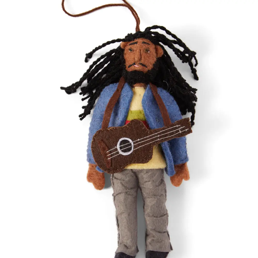Bob Marley Felt Ornament-Top 30 Christmas-Little Fish Co.