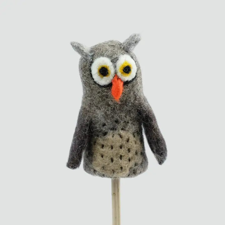 Owl Finger Puppet-Little Fish Co.