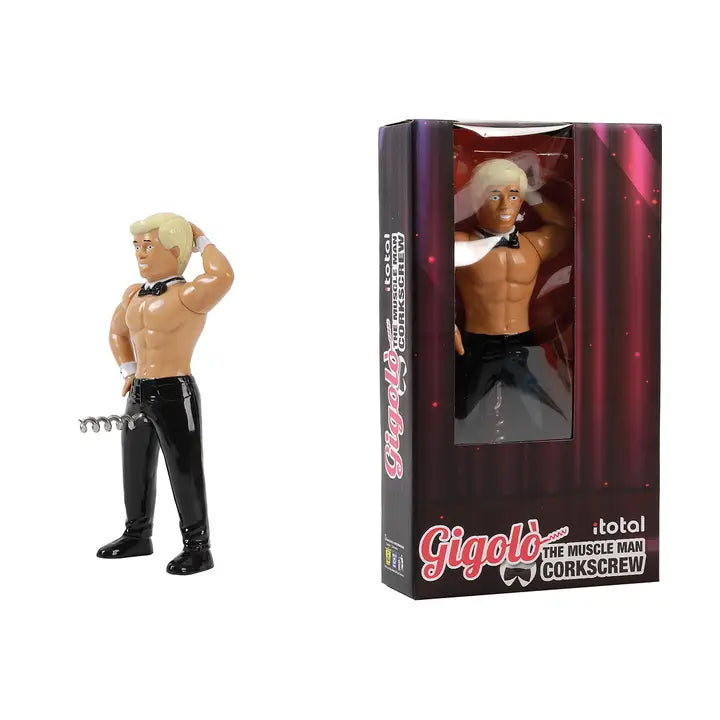 Bottle opener man with bowtie