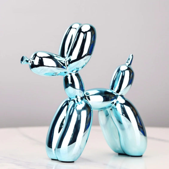 Electroplating balloon Dog -Sky Blue-Top 30 Decor-Little Fish Co.
