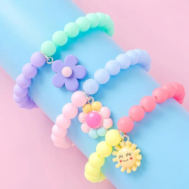 Multi colour Charm bracelet - Kids-Little Fish Co.