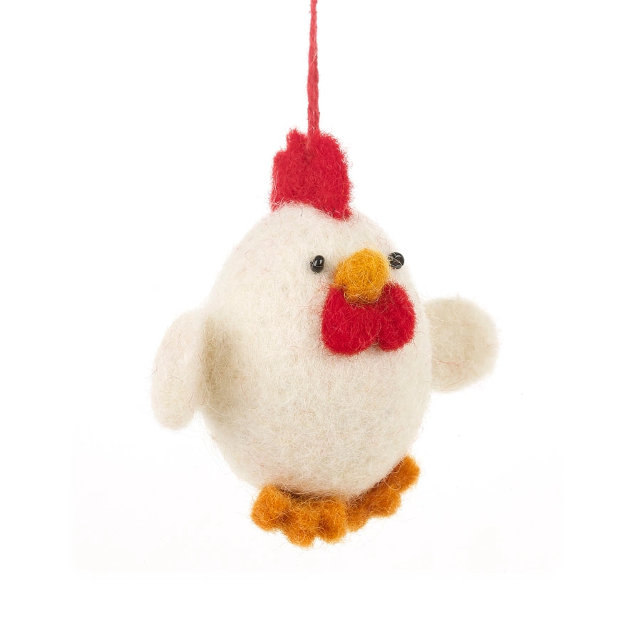 Fair Trade Handmade felt Chicks - Colours assorted-Little Fish Co.
