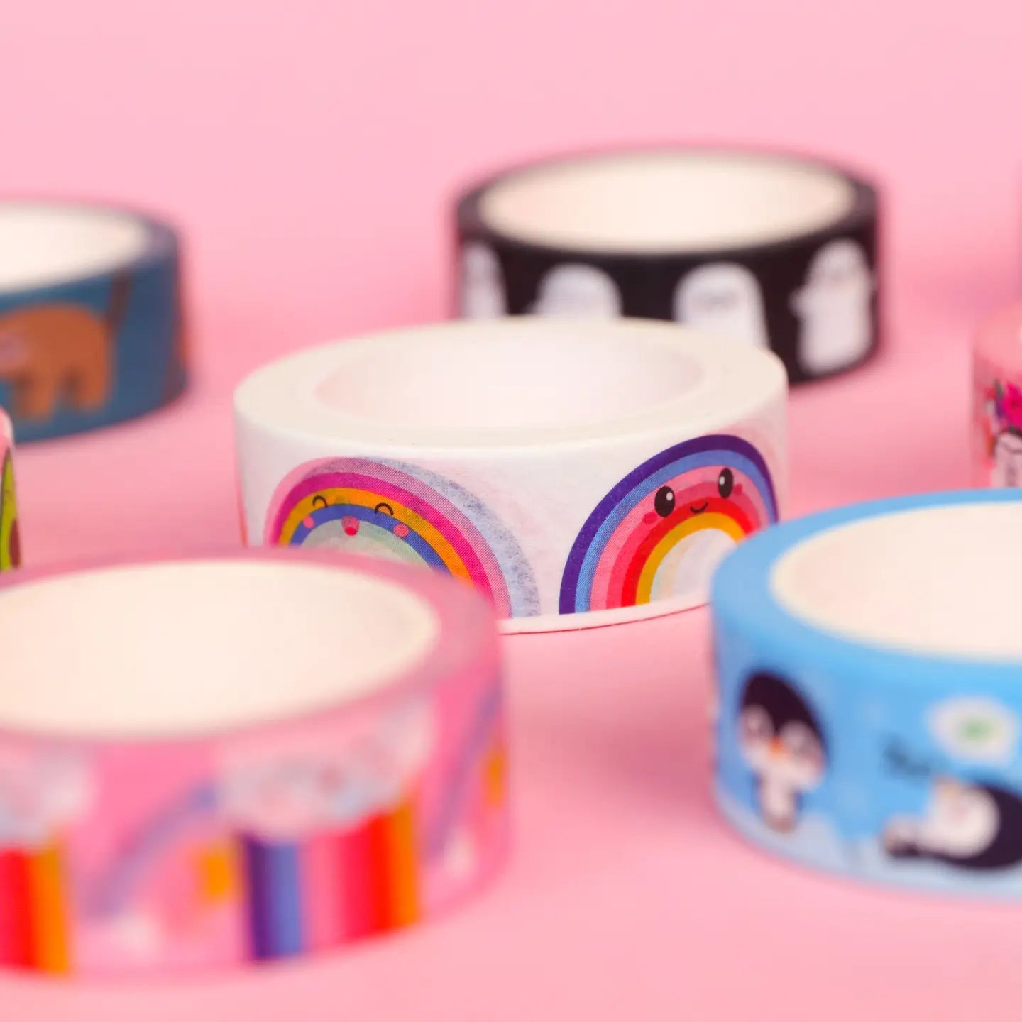 Washi tape - Rainbow-New Arrivals 2025-Little Fish Co.