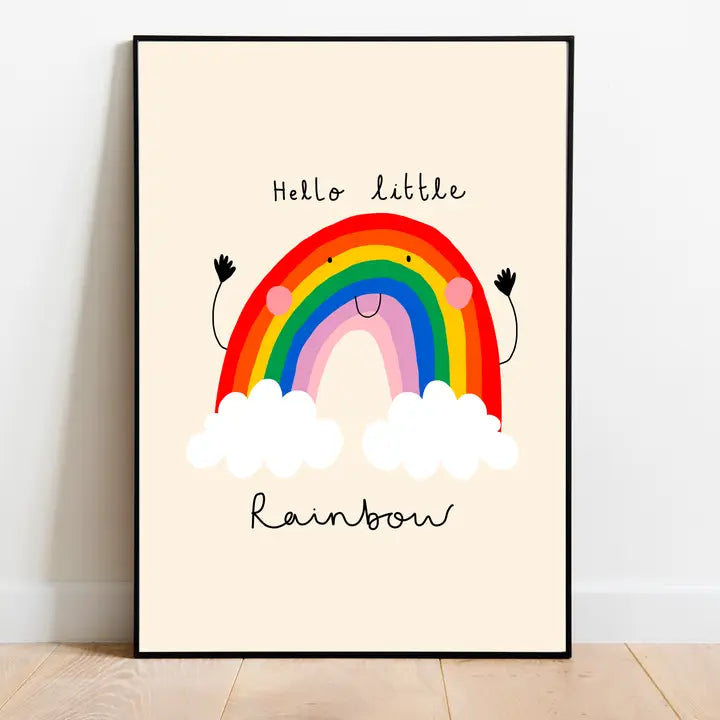 Little Rainbow - Art Print A3-Art-Little Fish Co.