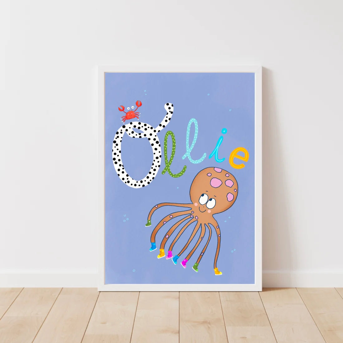 Custom Name Print - Octopus-Little Fish Co.
