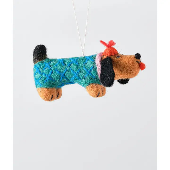 Wrap Magazine hanging felt Ornaments - various styles-Top 30 Christmas-Little Fish Co.