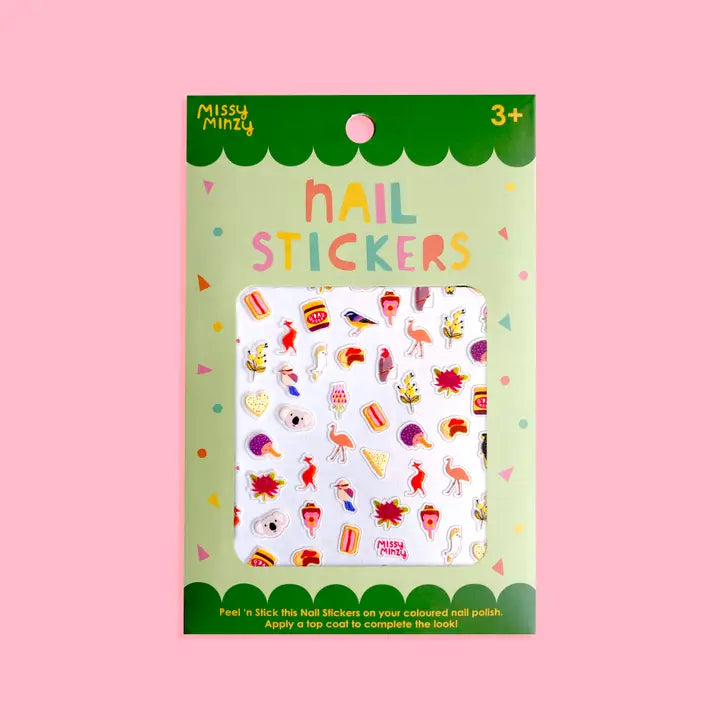 Australiana Nail stickers-Little Fish Co.