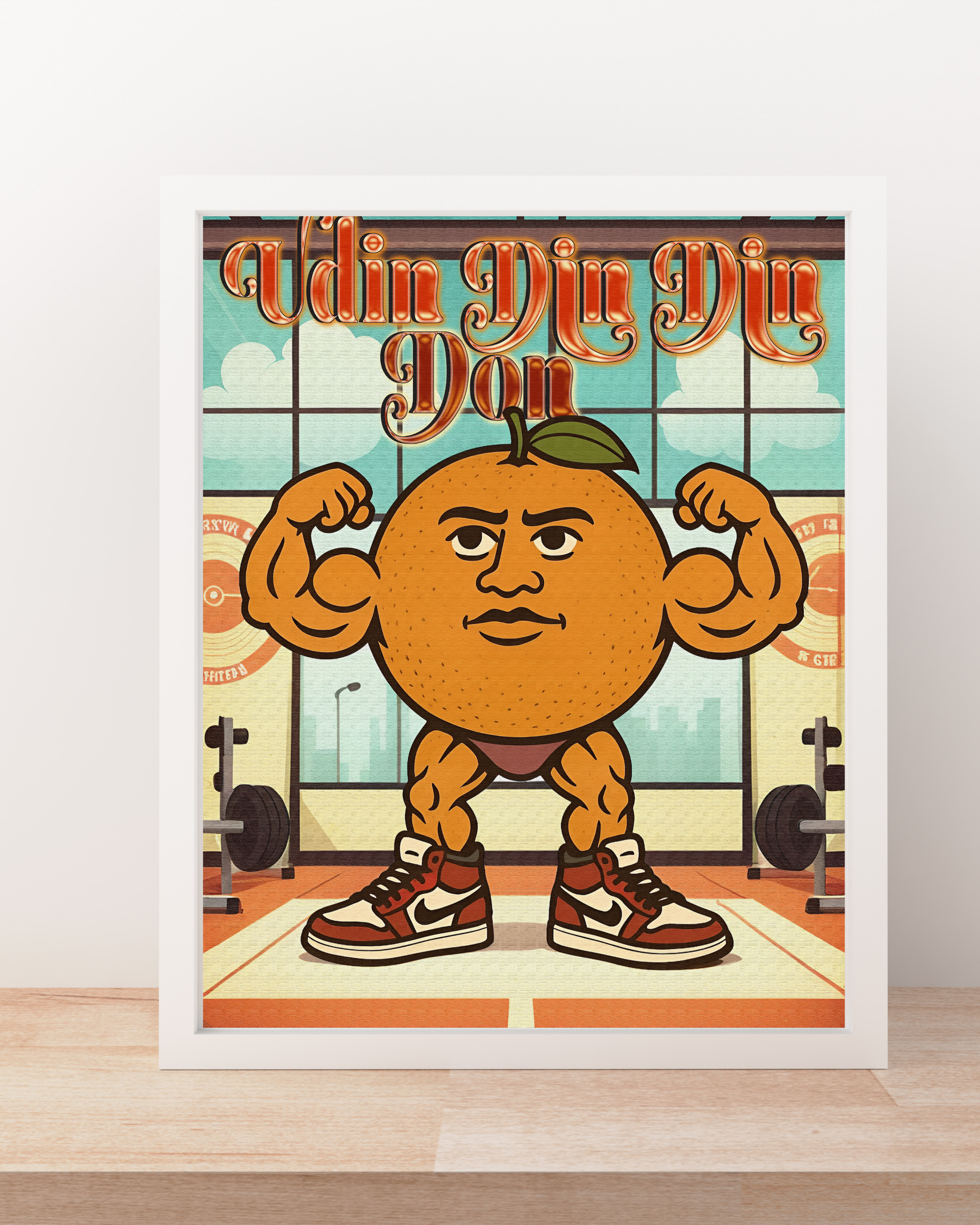 Italian Brain rot - Udin din Din Don-Art-Little Fish Co.