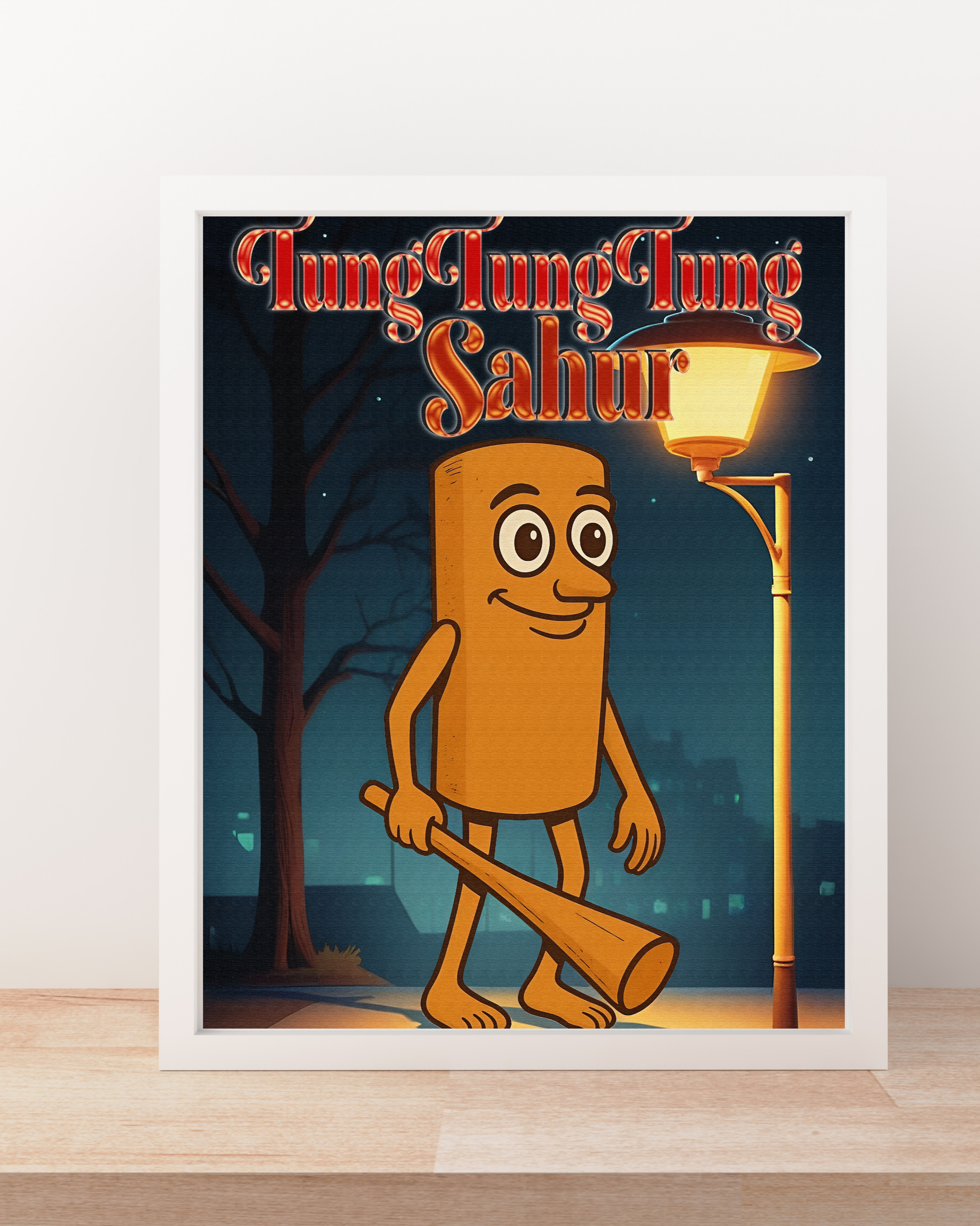Italian Brain rot - Tung Tung Tung Sahur-Art-Little Fish Co.