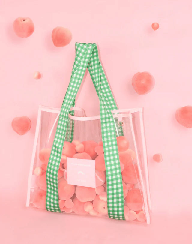 Pink and Green Cheeky Tote-Fashion-Little Fish Co.