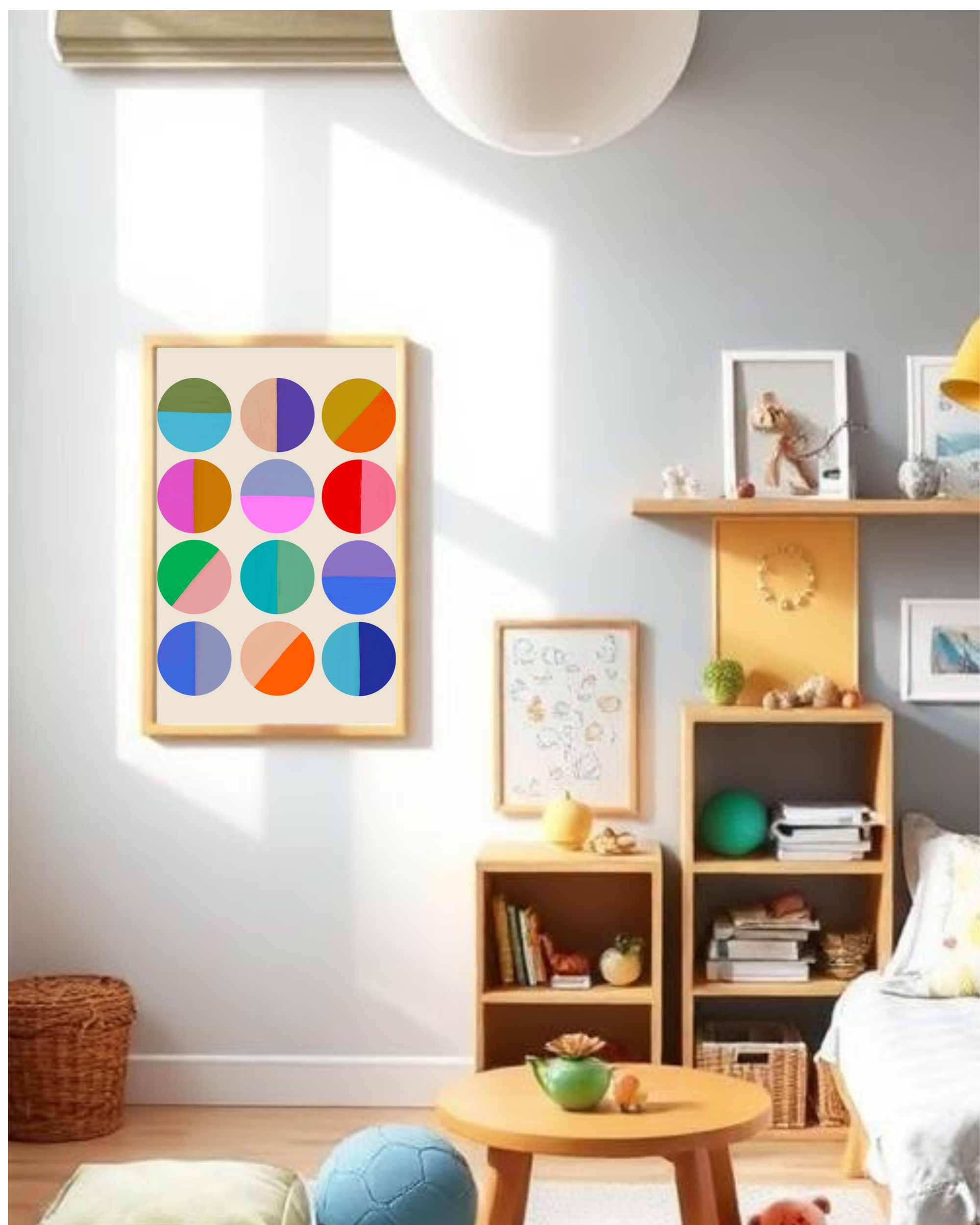 Colour block - Vicky Barone-Art-Little Fish Co.