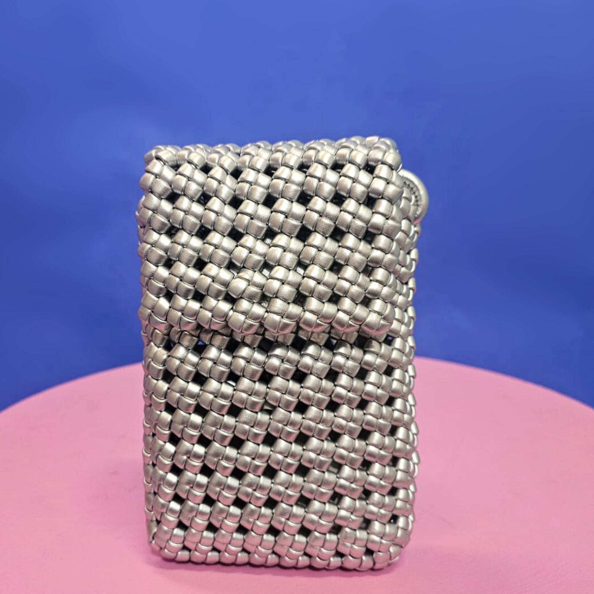 Milano cross body bag - Metallic silver-Top 30 Fashion-Little Fish Co.