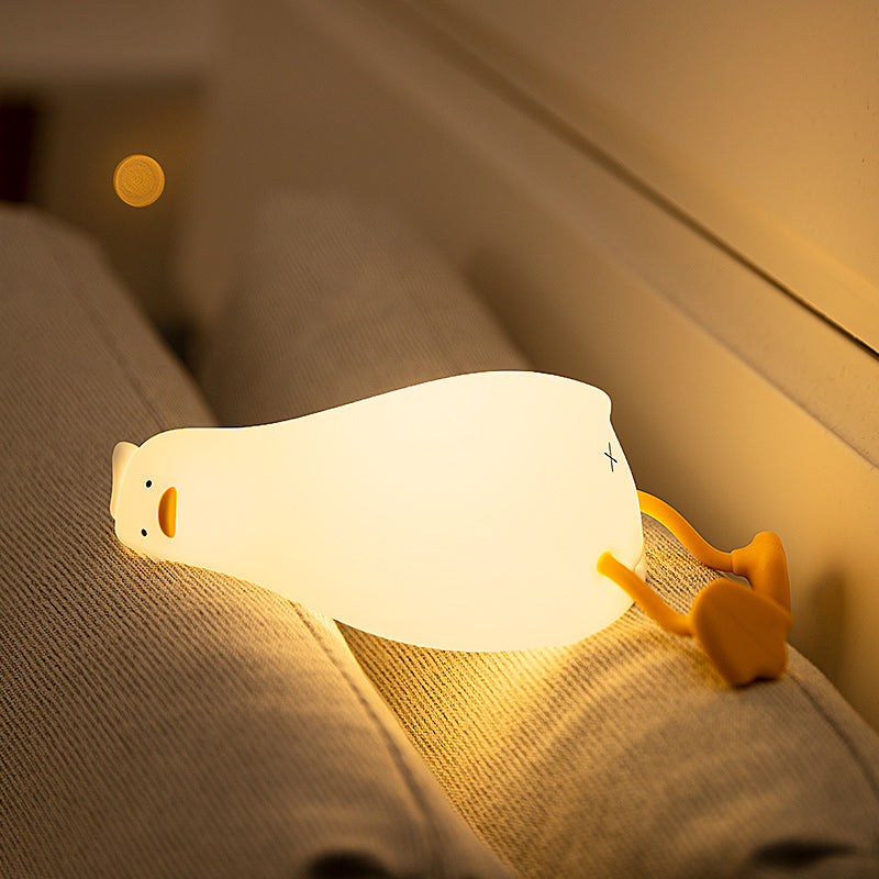 Laying Duck Silicon night light-Top 30 Decor-Little Fish Co.