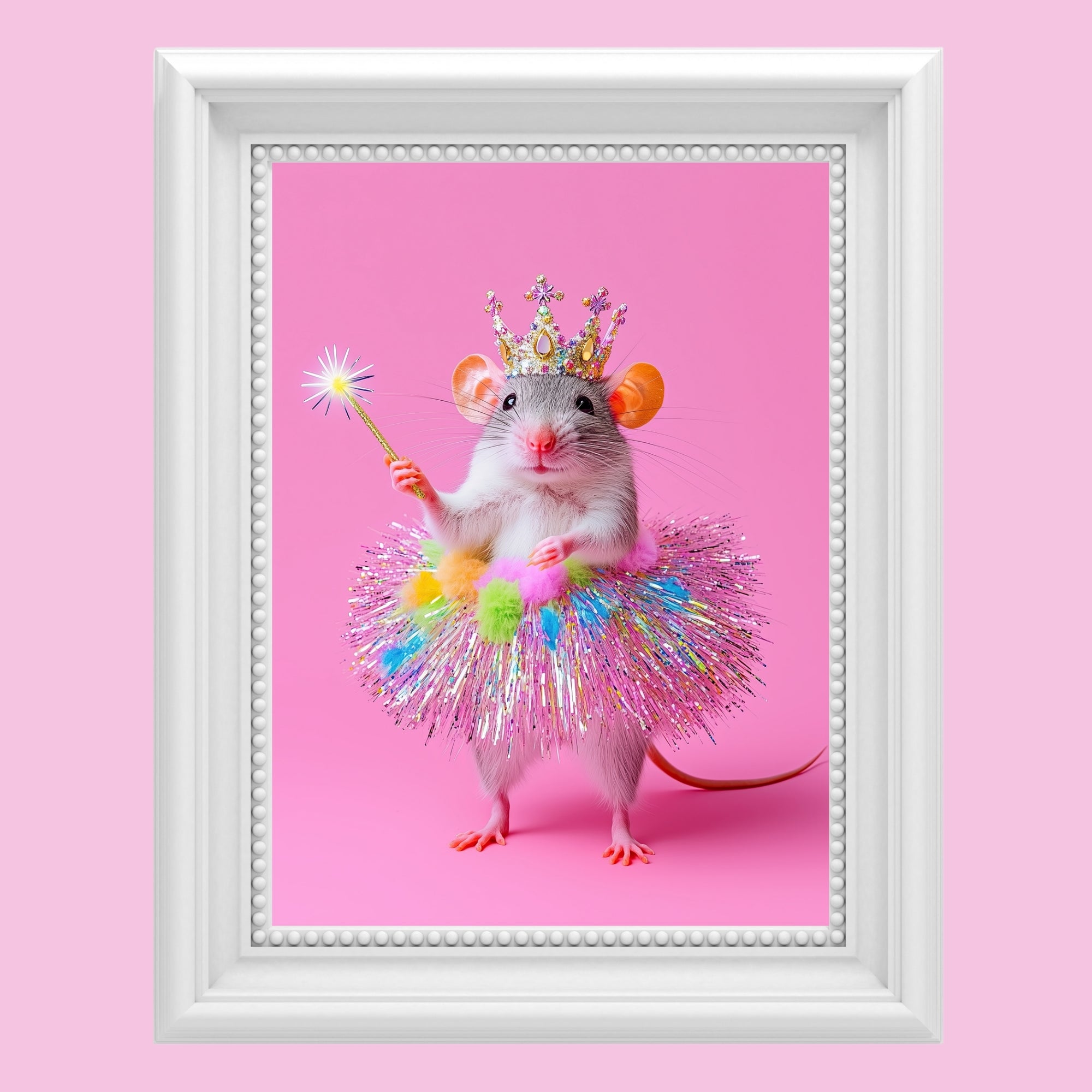 Ballerina Rat print-Top 30 Art-Little Fish Co.