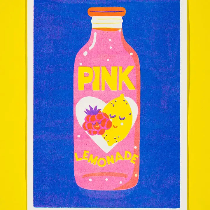 Pink Lemonade Riso Print-Top 30 Art-Little Fish Co.