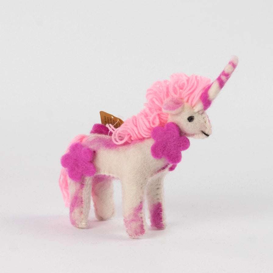 Small light pink Unicorn-Little Fish Co.