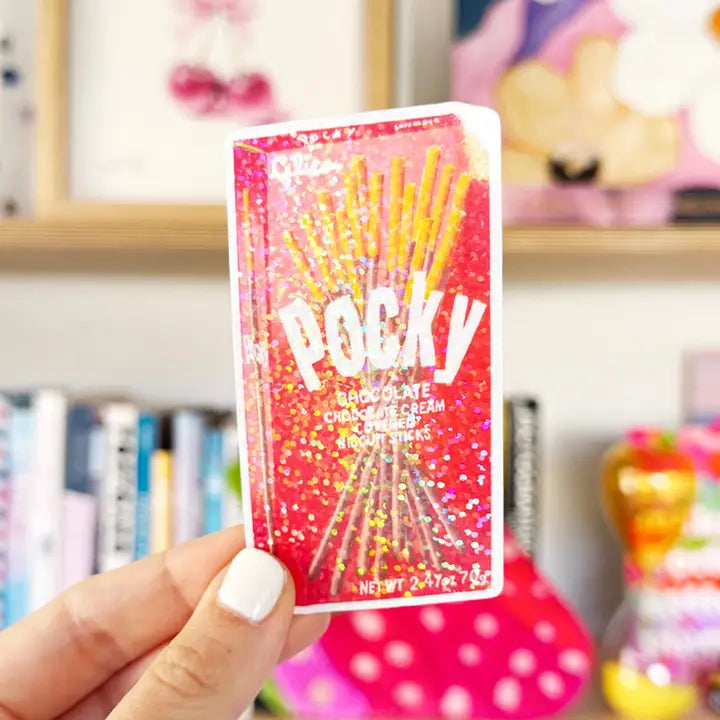 Pocky sticks glitter sticker-New Arrivals 2025-Little Fish Co.