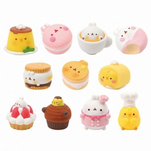 Molang Cafe Dessert theme random figures-Little Fish Co.
