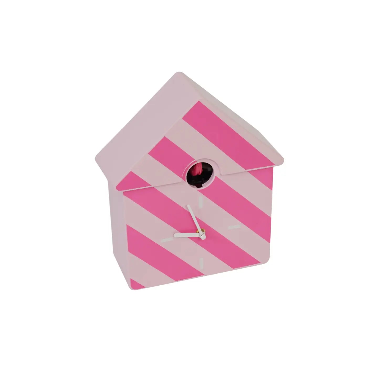 Pink Stripe Cuckoo clock