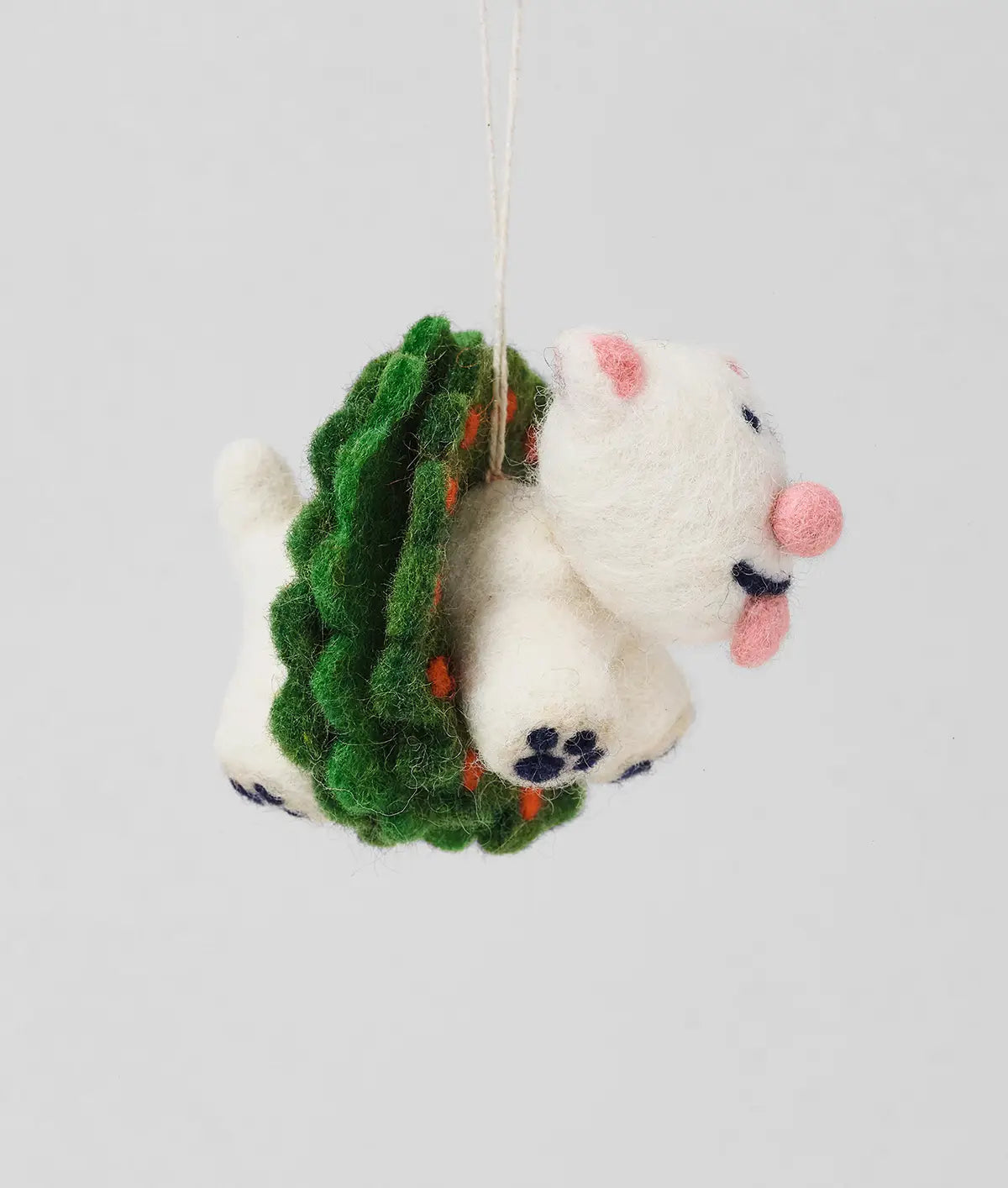 Spud Dog Hanging Felt Ornament