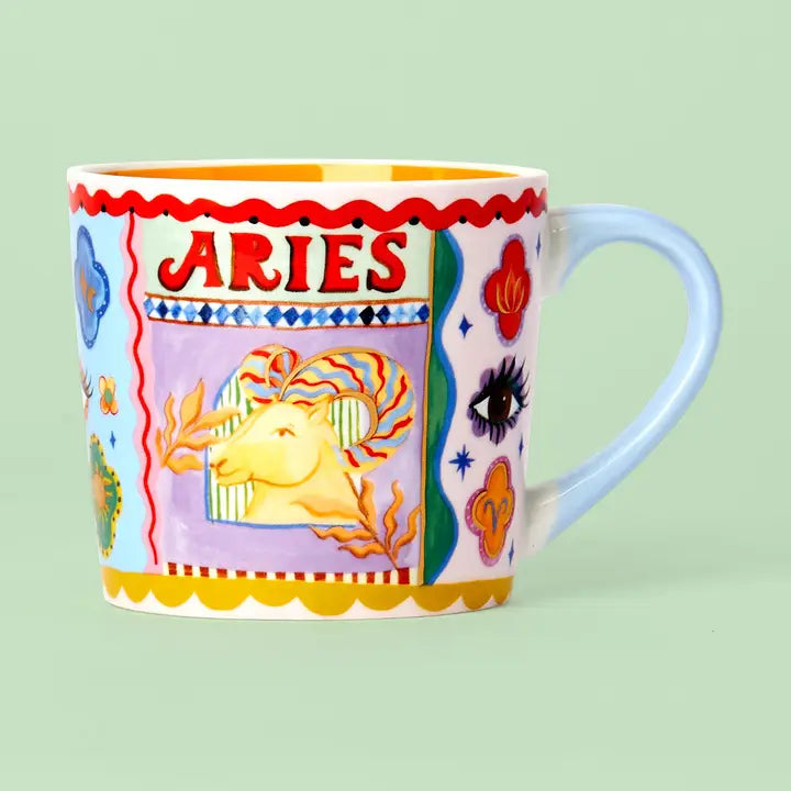Aries Zodiac Mug-Little Fish Co.