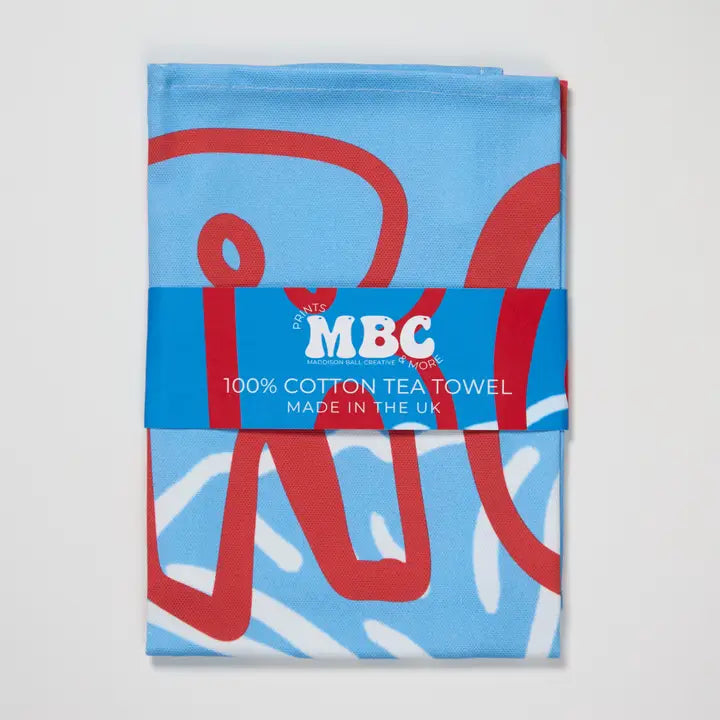 Croissant Tea towel-New Arrivals 2025-Little Fish Co.