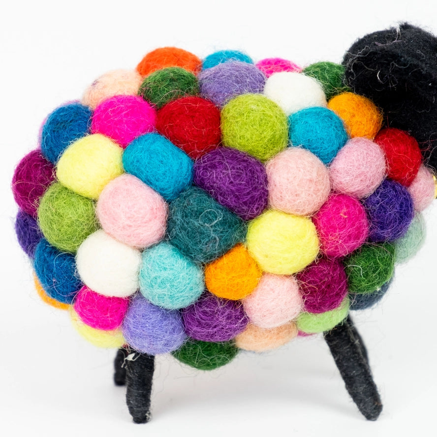 Felt Rainbow Sheep-Little Fish Co.