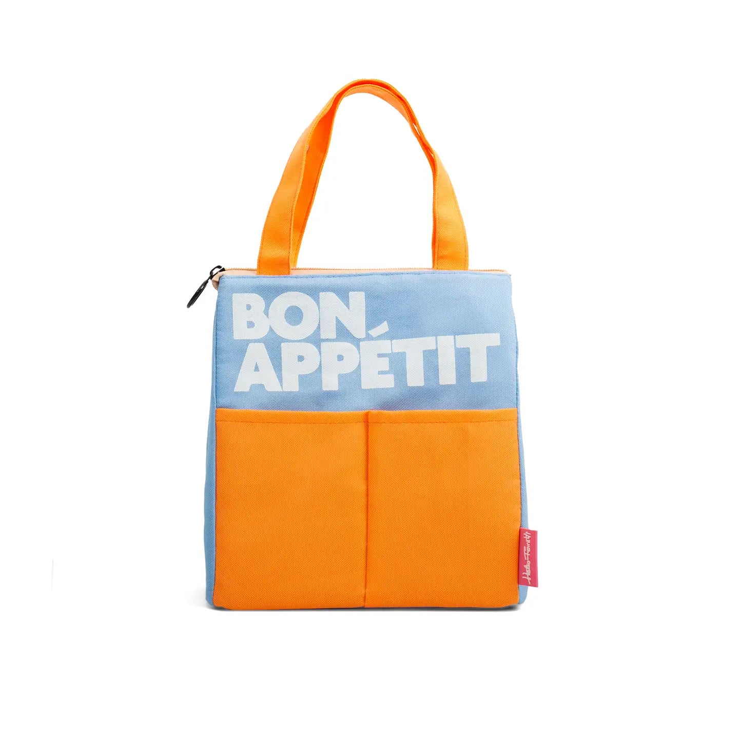 Orange Bon Appétit Lunch Bag-top 30 back to school-Little Fish Co.