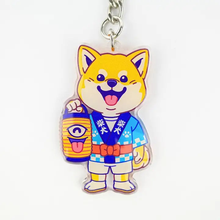 Mimi Chochin Keychain in recycled acrylic-Top 30 Stationary-Little Fish Co.