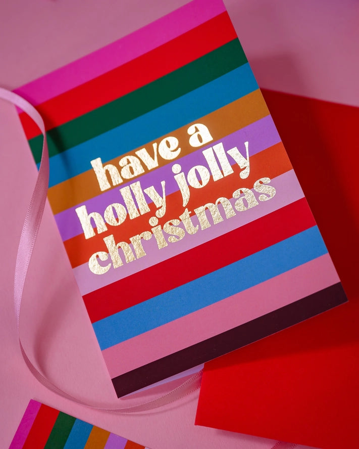 Have a Holly Jolly Christmas Card-Top 30 Christmas-Little Fish Co.