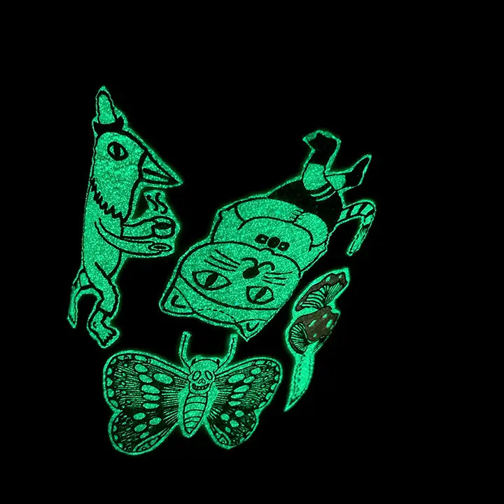 Frog Ghost | Glow in the Dark Temporary Tattoos-Little Fish Co.
