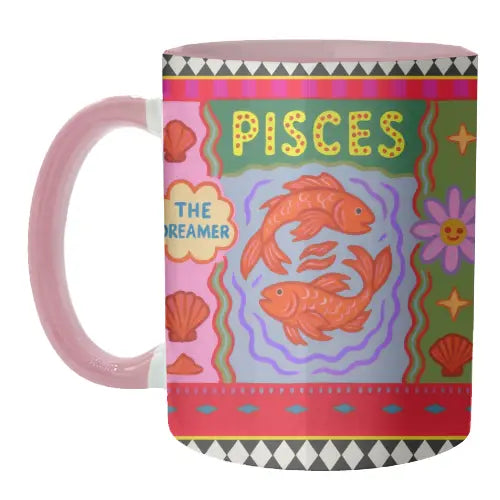 Pisces Zodiac Mug-Little Fish Co.