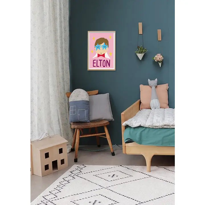 Wolfnoodle Elton print-Little Fish Co.