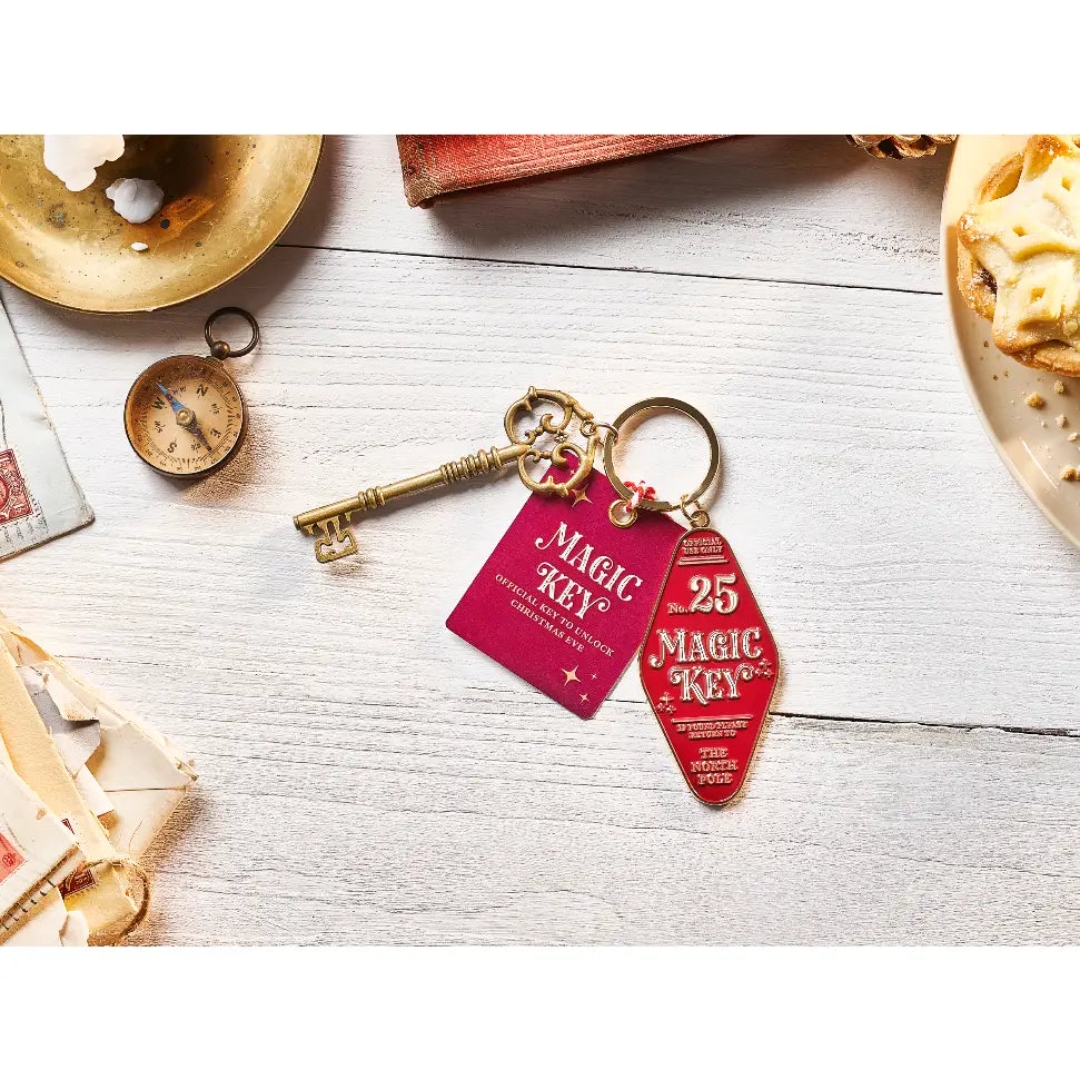 Magic Christmas Eve Santa Door Key