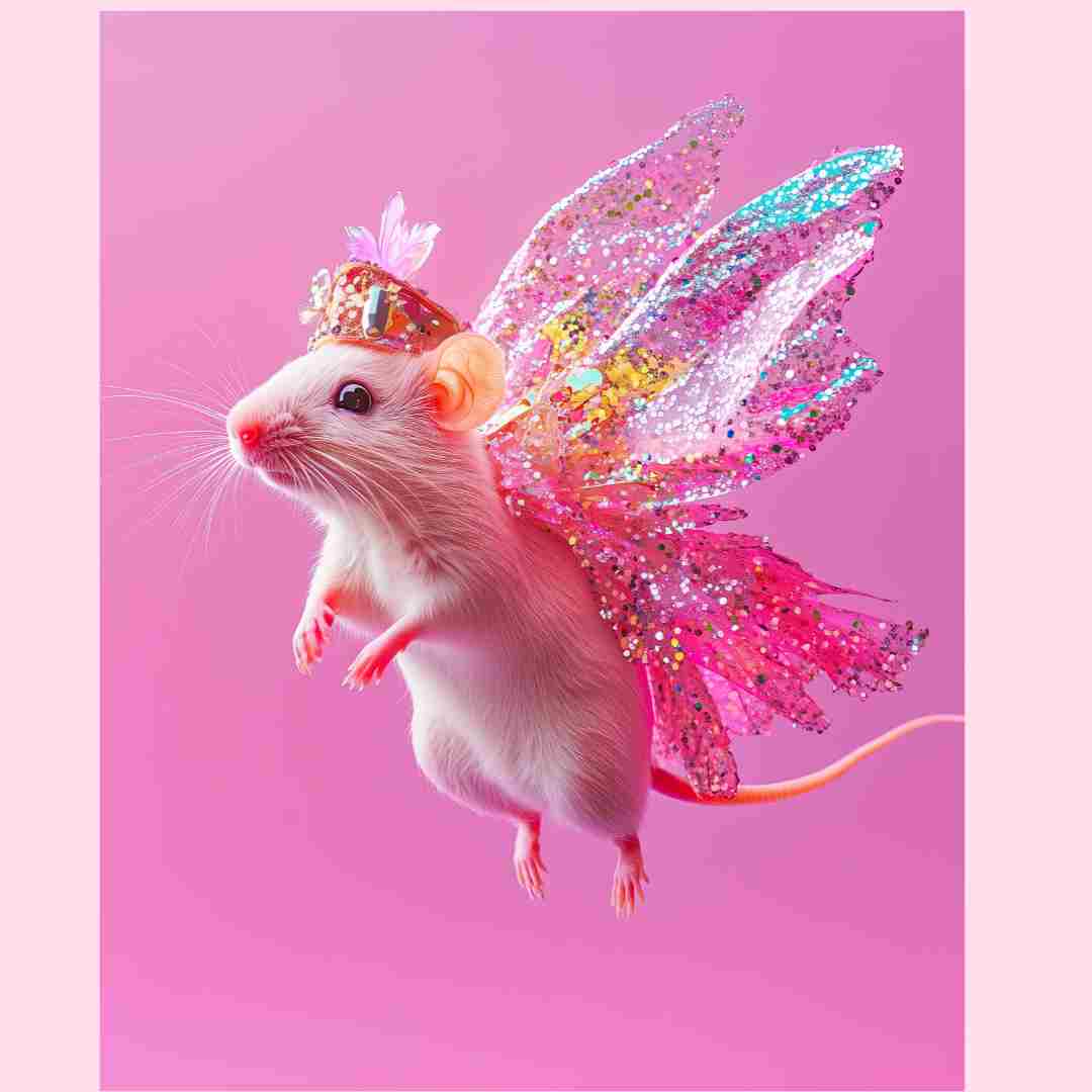 Fairy Mouse art print-Top 30 Art-Little Fish Co.