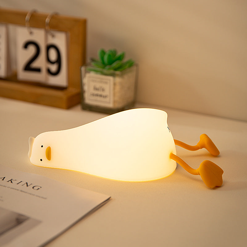 Laying Duck Silicon night light-Top 30 Decor-Little Fish Co.