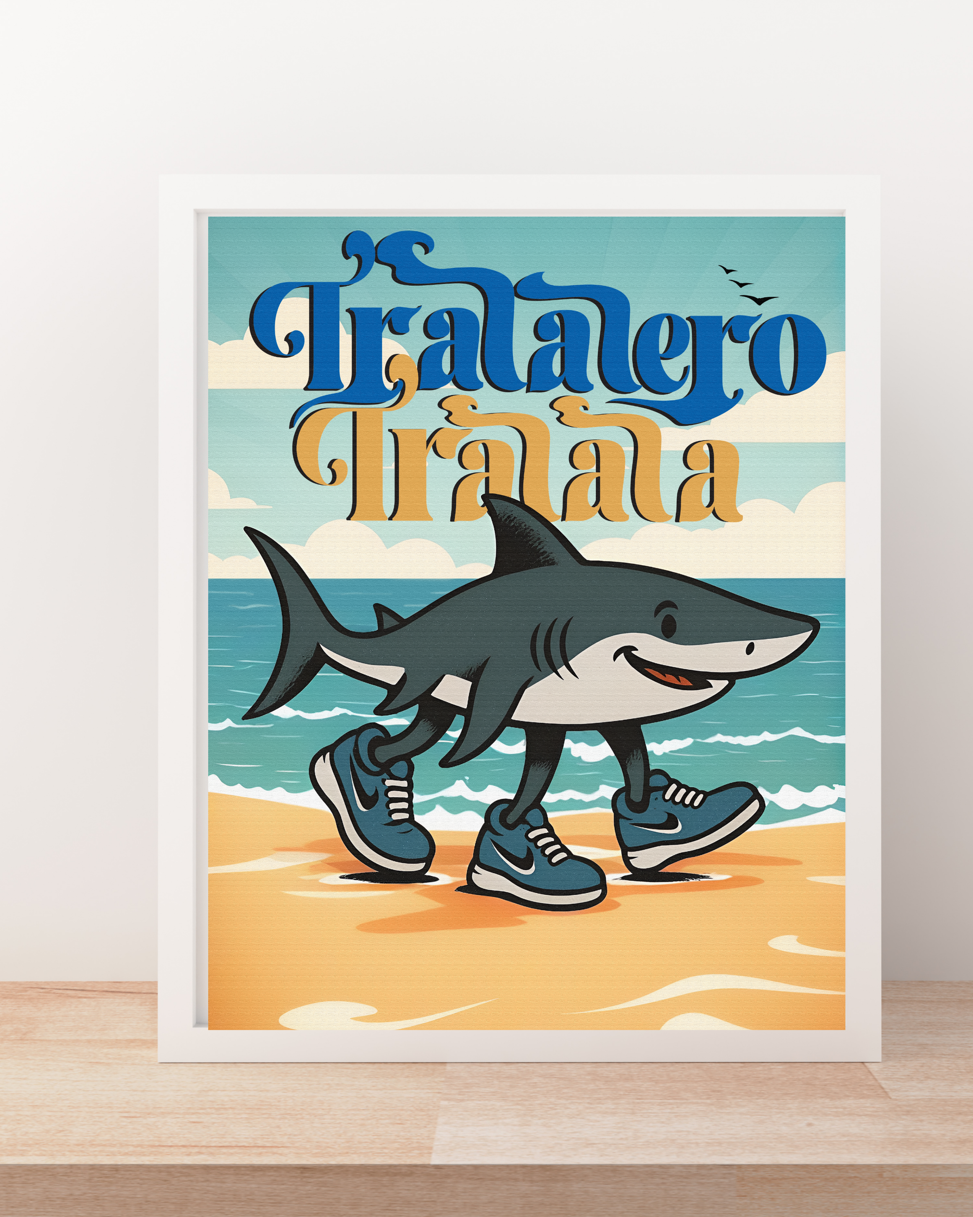 Italian Brain rot - Tralarlero-Art-Little Fish Co.