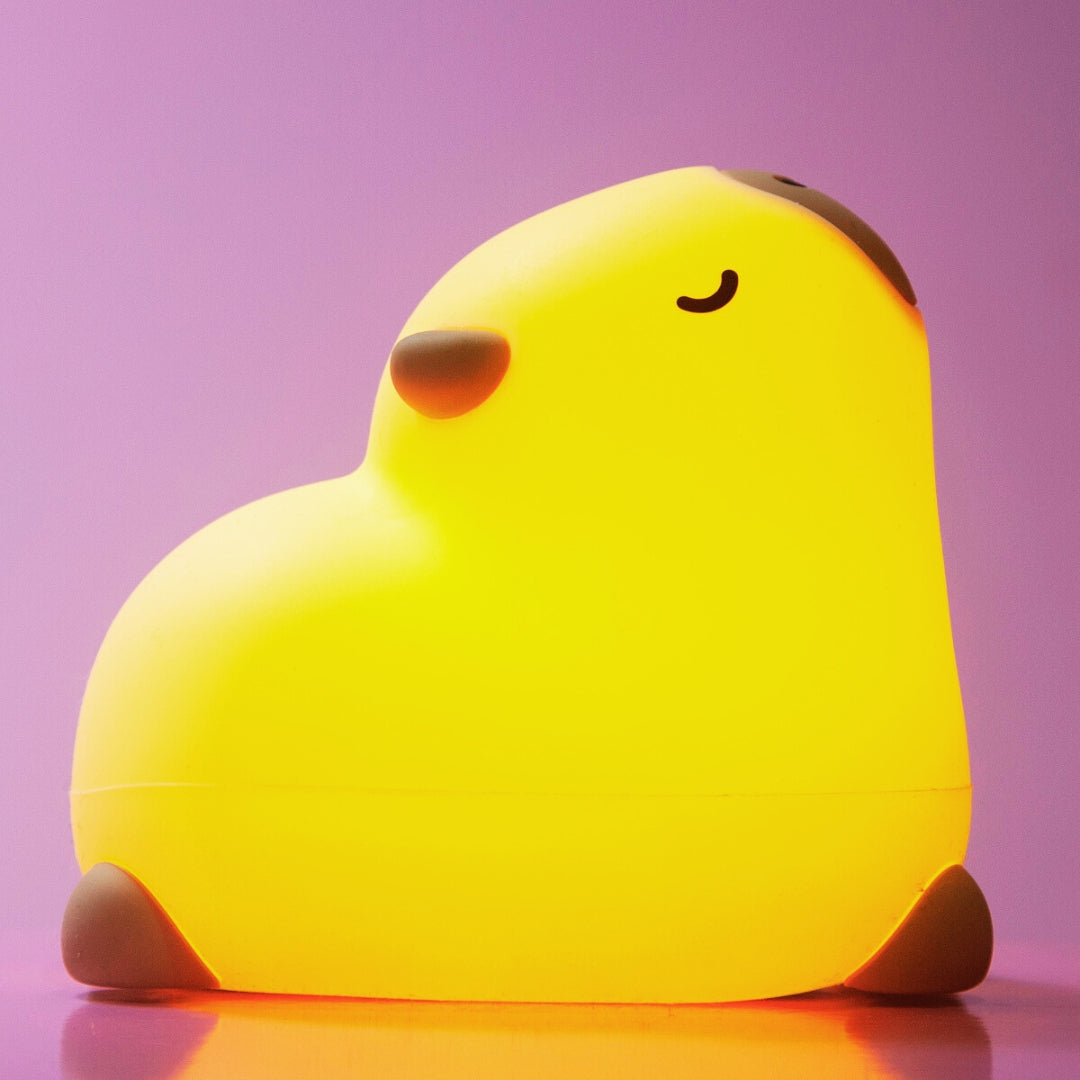 Yoga Capybara Silicon night light-Top 30 Decor-Little Fish Co.