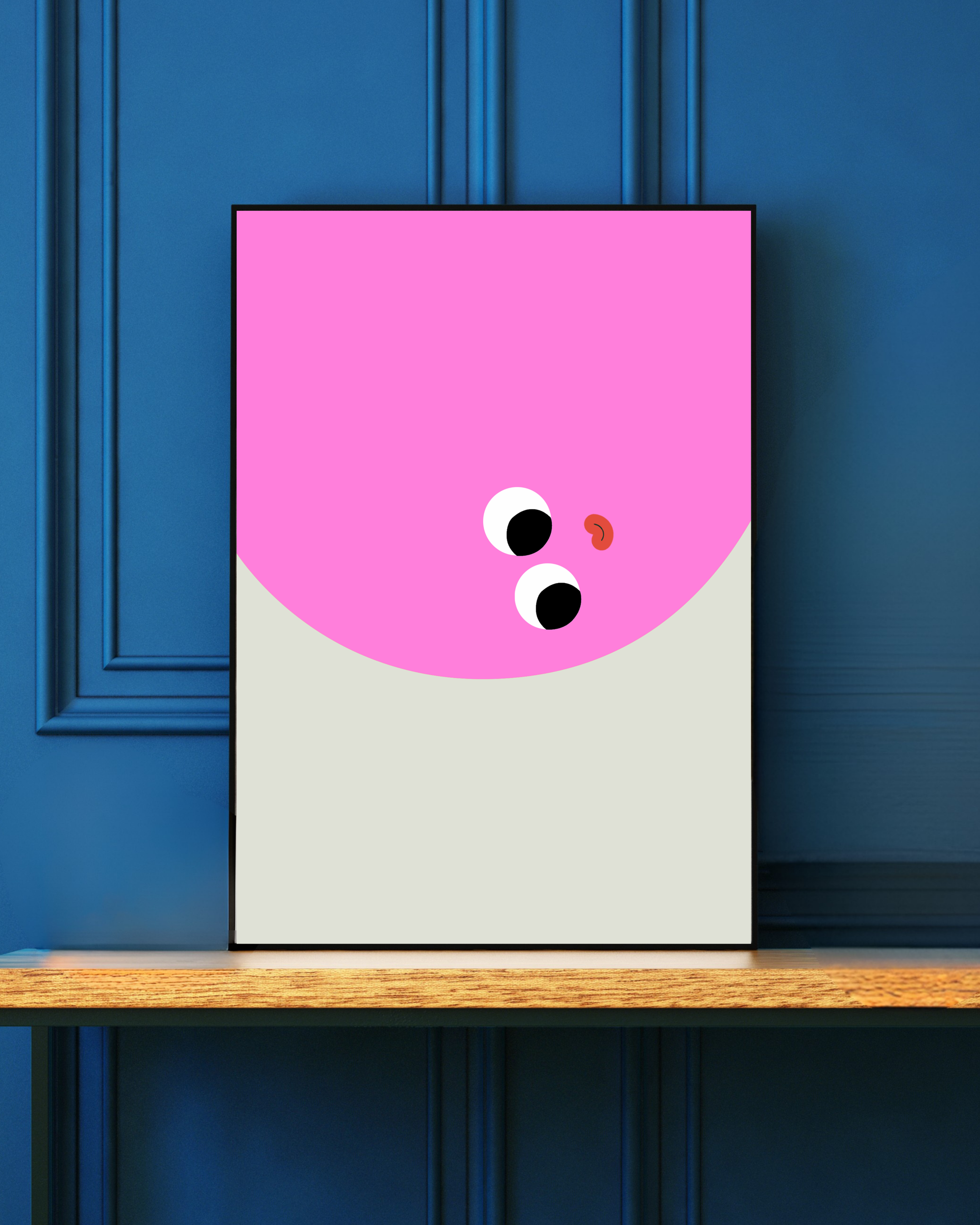 Chuck - Art print - colors available-Art-Little Fish Co.