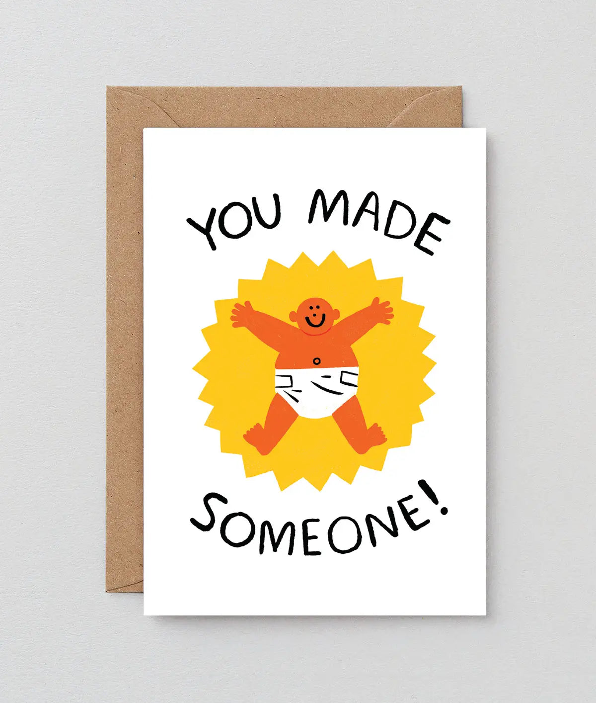 "you made someone" greeting card-Fun-Little Fish Co.