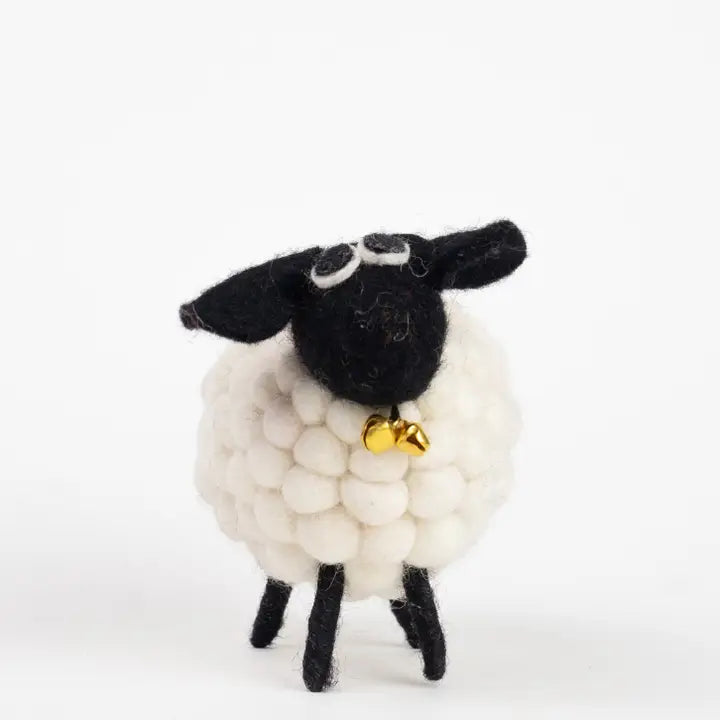 Felt White Sheep-Little Fish Co.