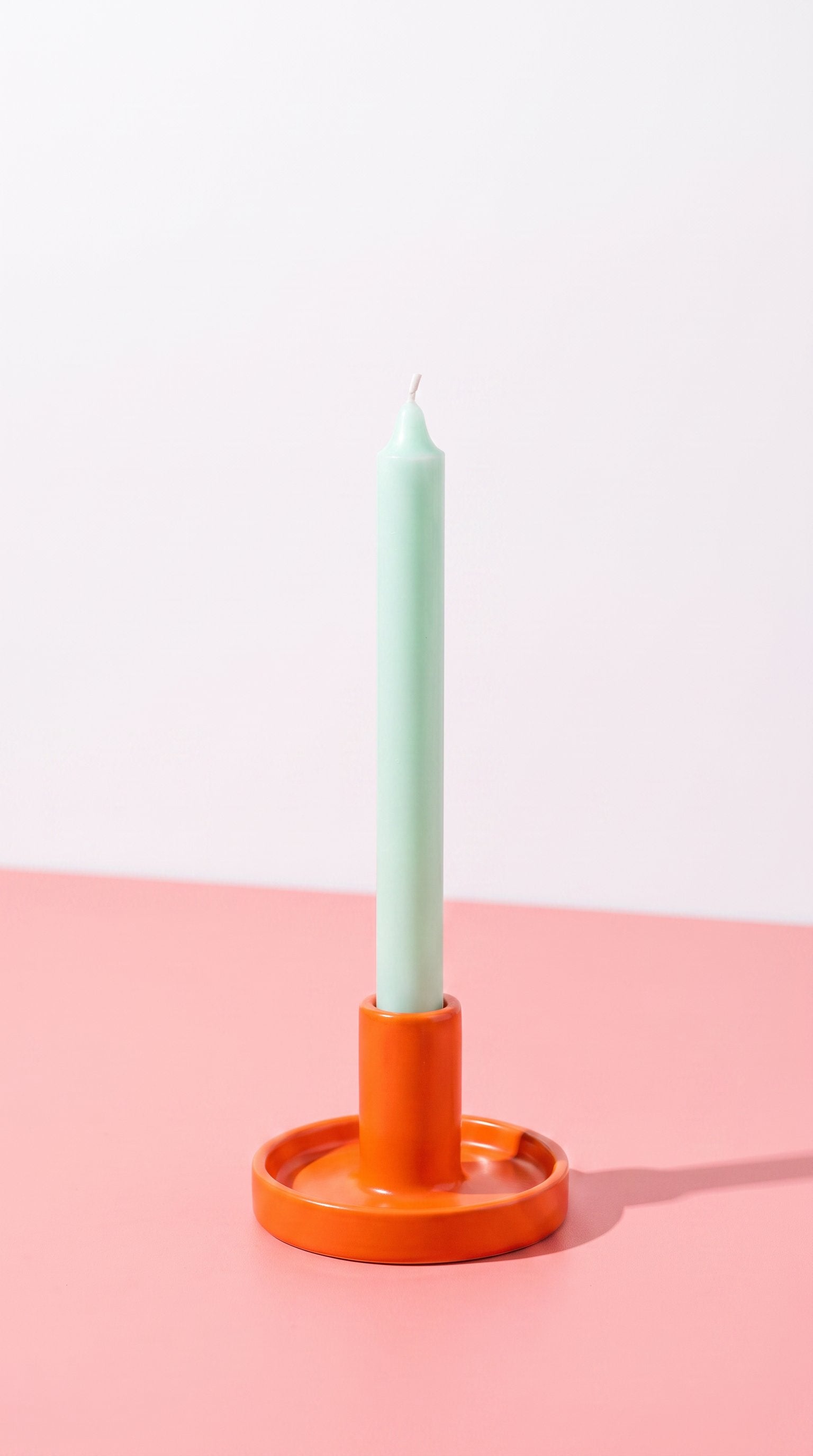Cylinder Candle 8cm 8 hrs - colours assorted