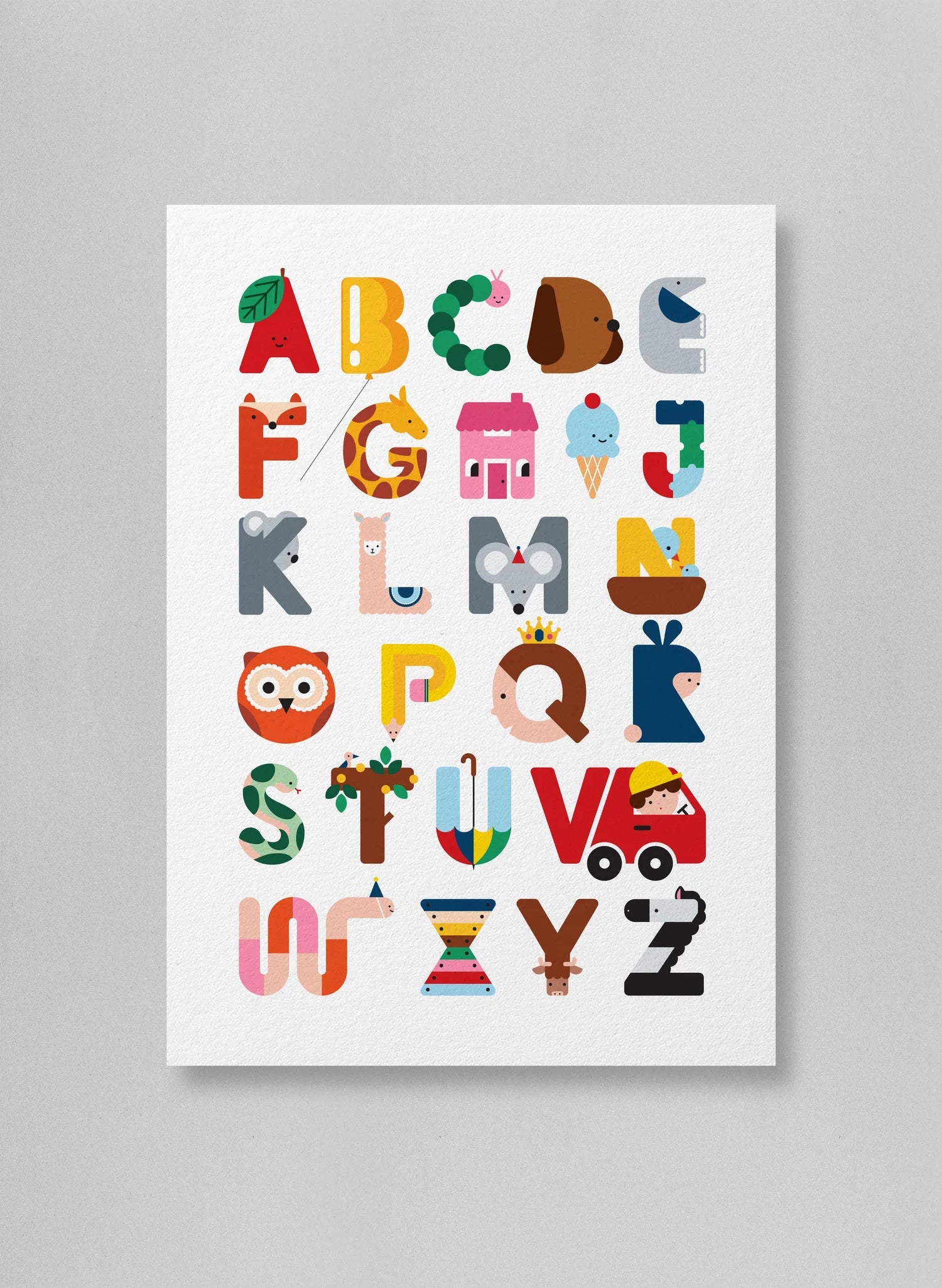 Alphabet print-Art-Little Fish Co.